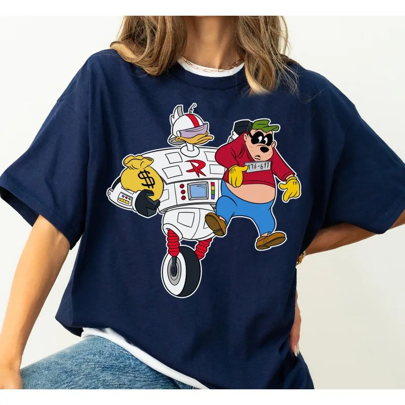 قمصان Disney Gizmoduck and Beagle Boy DuckTales، قمصان شخصيات DuckTales الممتعة، وقمصان عائلية مناسبة لأرض أرض ديزني الخاصة بك