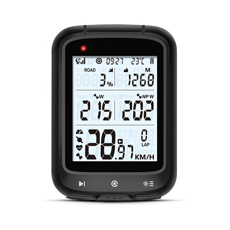 2021 hot sales Code table multi-function Highway vehicle code table GPS code meter bicycle cycling computer