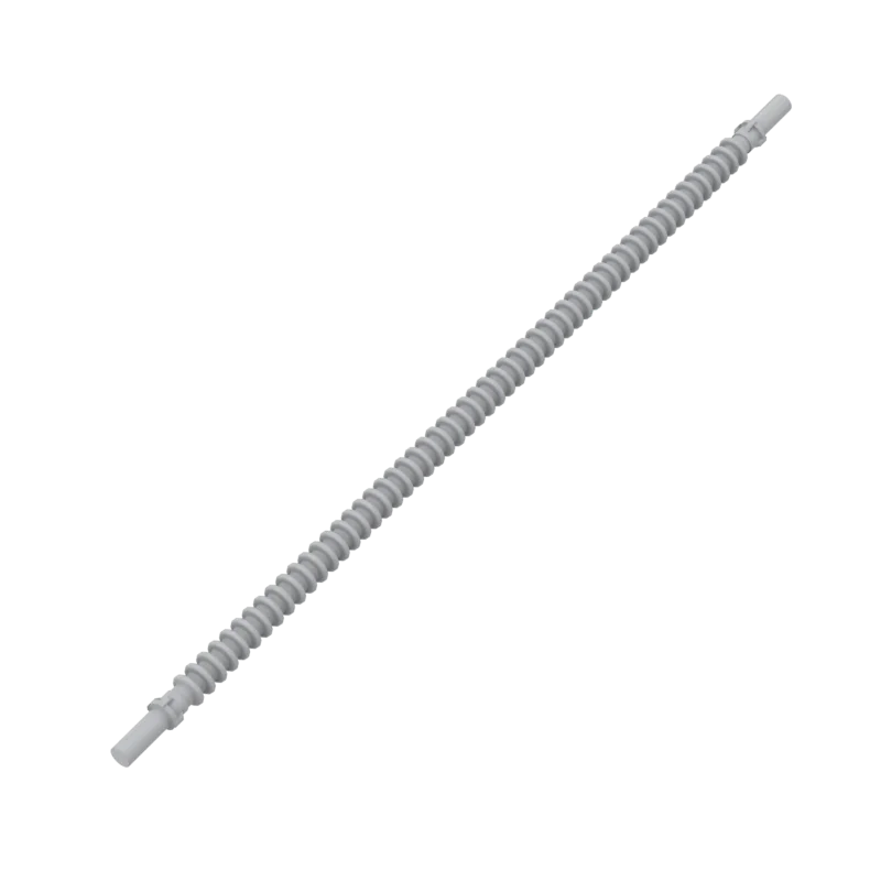 1Pc MOC Parts 57539 Flexible Ribbed Hose 8mm Ends 19L Compatible Bricks DIY Assmble Building Blocks Particle Kid Puzzle Toy