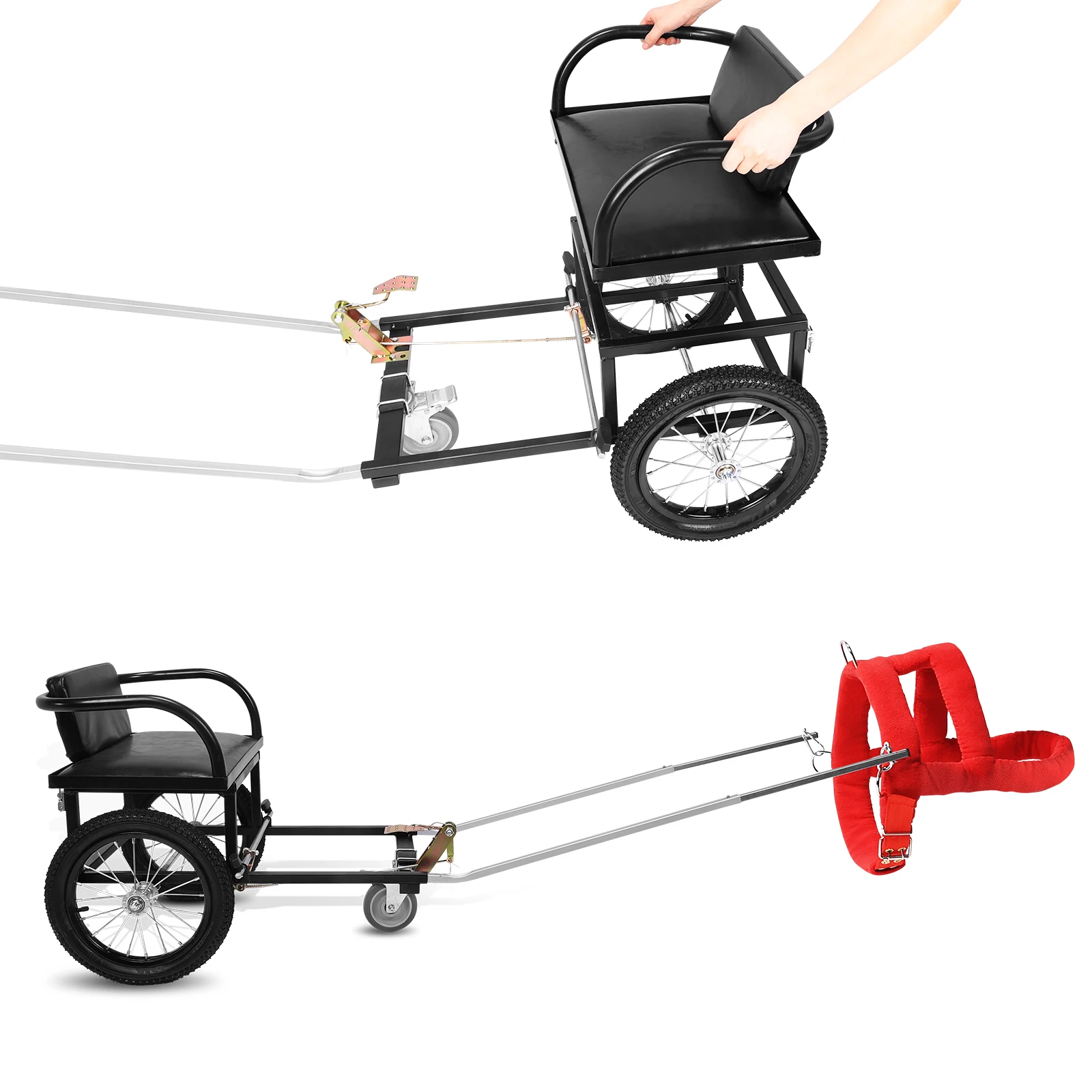 Dog Pulling Cart Fo…