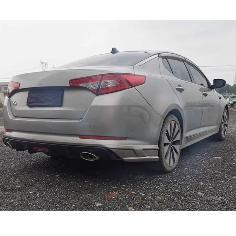 For Kia K5 Optima 2011 2012 2013 Rear Bumper Diffuser Lips Spoiler Splitter Body Kit Accessories