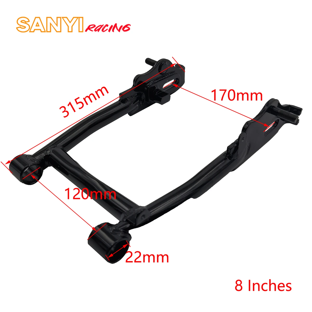 8 cali motocykl tylne koลa widelec widelec tylny tylny wahacz dla Honda Z50 Z50A Z50J Z50R Mini Trail maลpa rower akcesoria