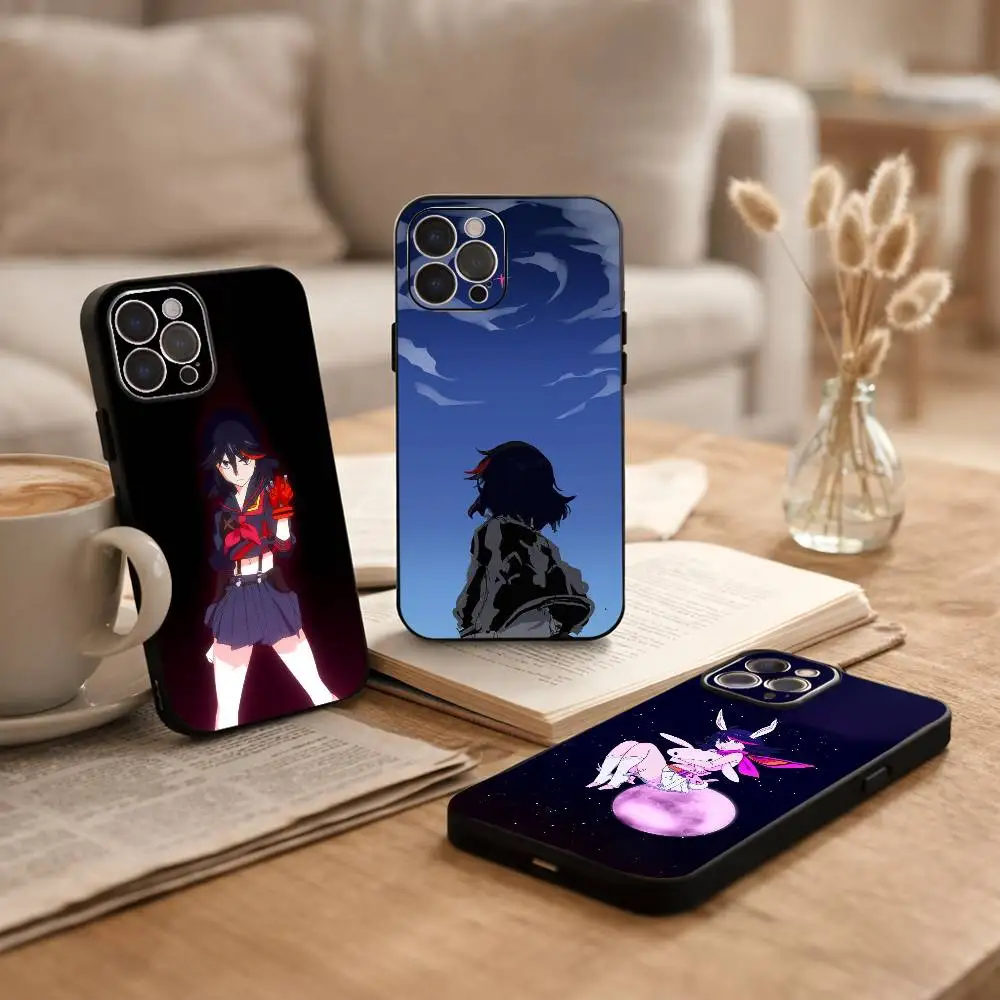 

COOL K-Kill La Kill Phone Case For iPhone17,16,15,14,13,12,Plus,Pro Max, 5G Others Soft Black Cover