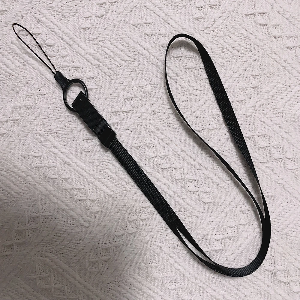 Long Cell Phone Lanyard Universal Ribbon Neckband Strap Anti Loss Lanyard For iPone Sammung Xiaomi Huawei For Car Key Chain