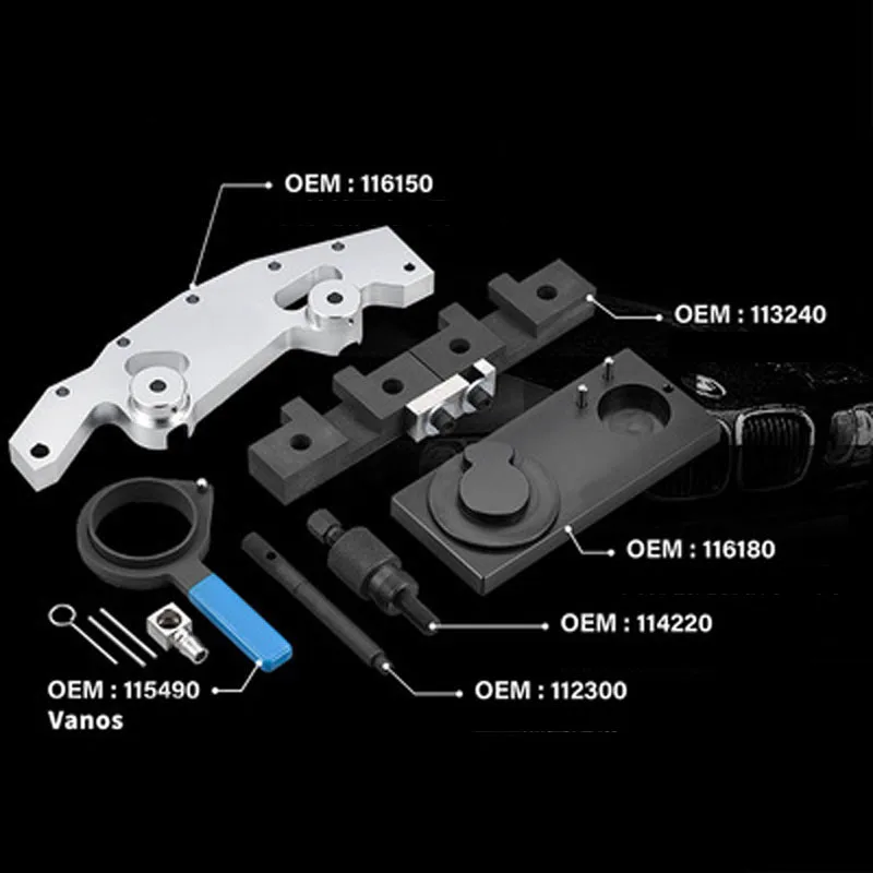 NEW Car Camshaft Alignment Lock Timing Tool For BMW M52TU/M54 Double Vanos Master