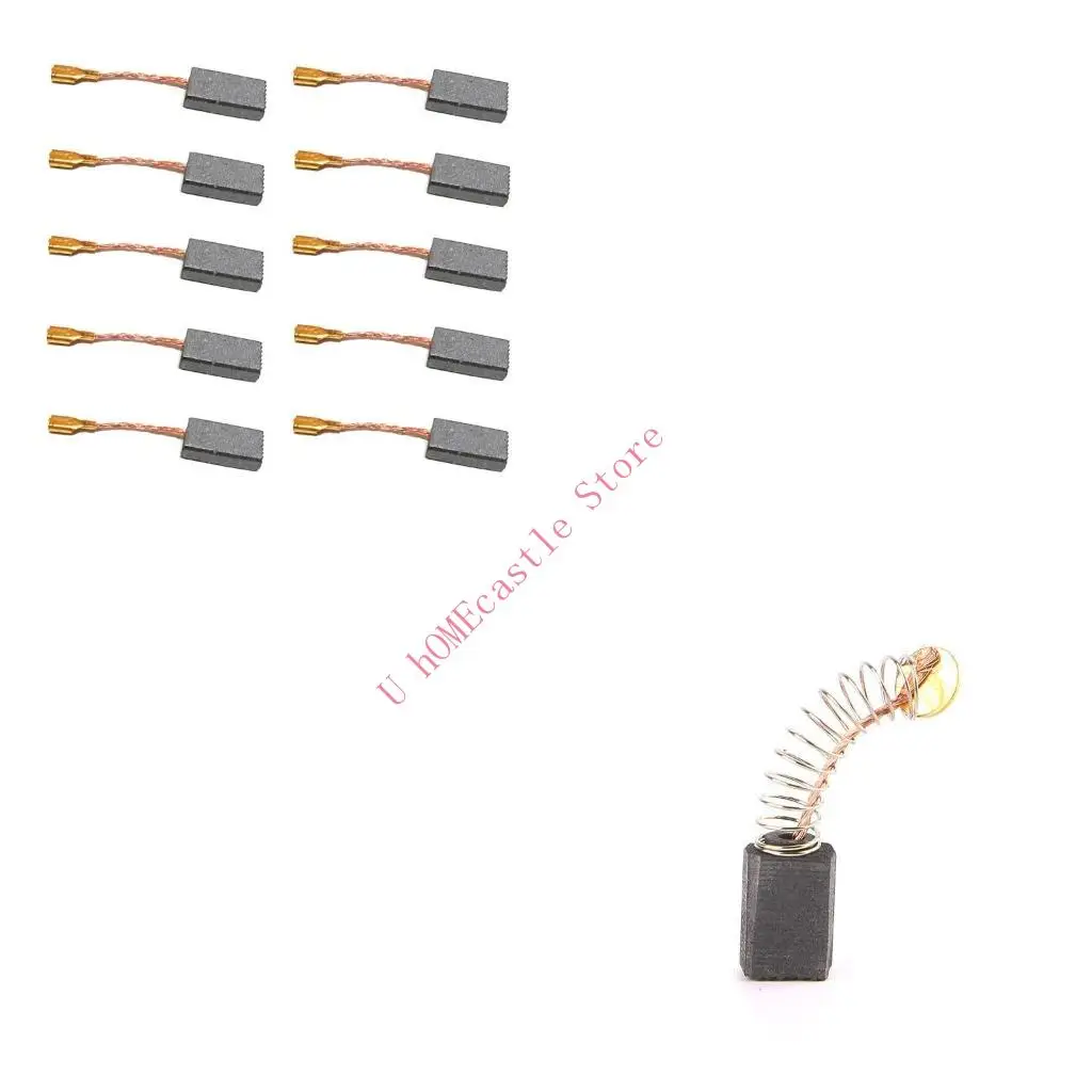 

63HF Carbon Brushes Part Small Electric Grinder Fit for Hi tachi PR-25B/38 Dongchen