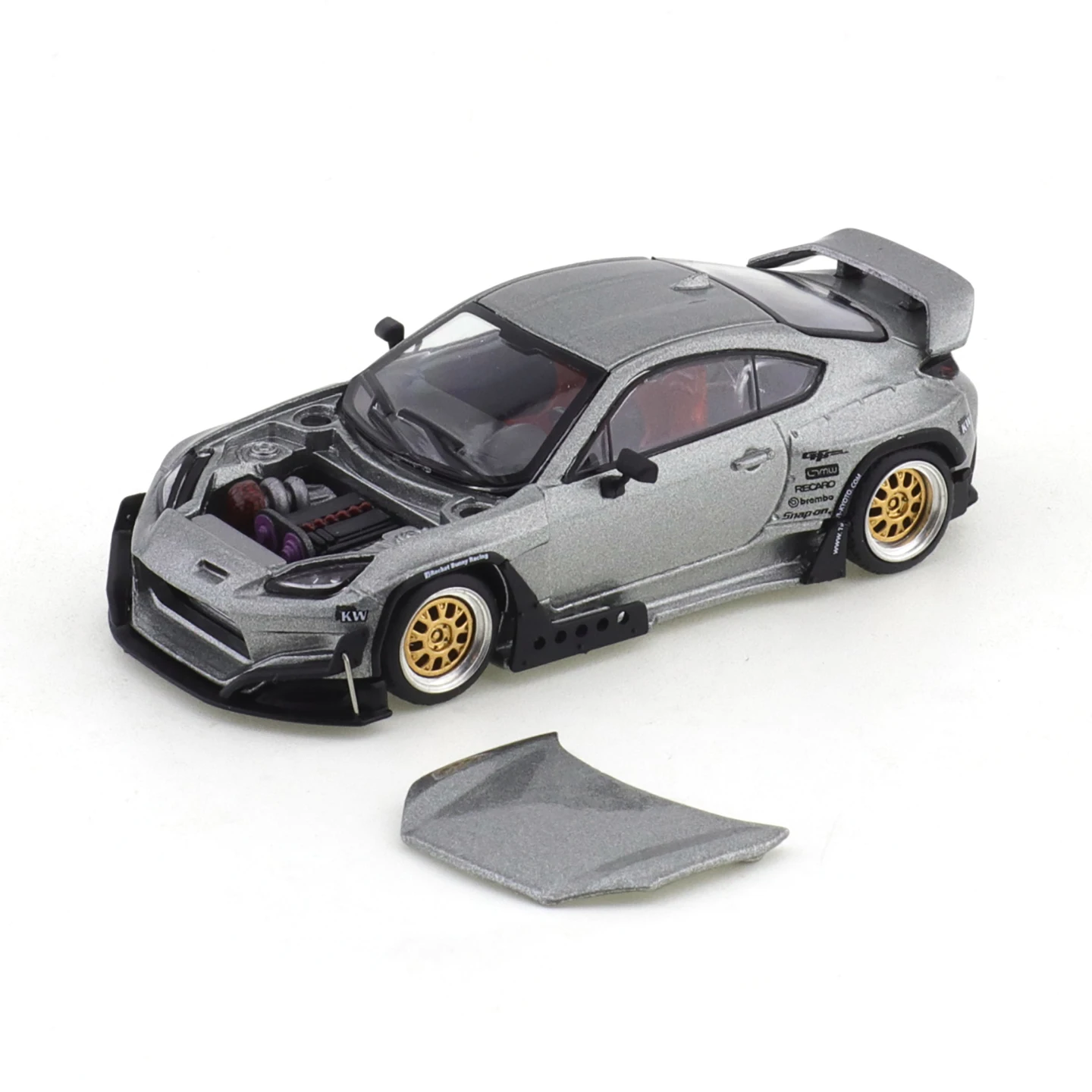 XCARTOYS 1/64 POP RACE トヨタ パンデム GR 86 合金製ミニカー ダイキャストメタルモデル キッズトイ 男の子向け