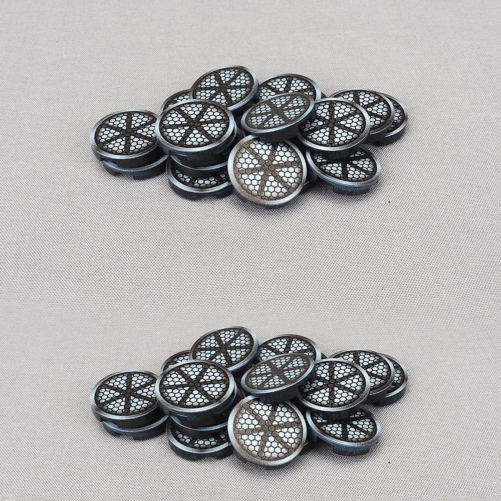 MOC 10PCS Part Bricks Printed 14769 2X2 Exhaust Hole Pattern Building Blocks Tank Car Vehicle Decoration Particle Toys Kid Gifts