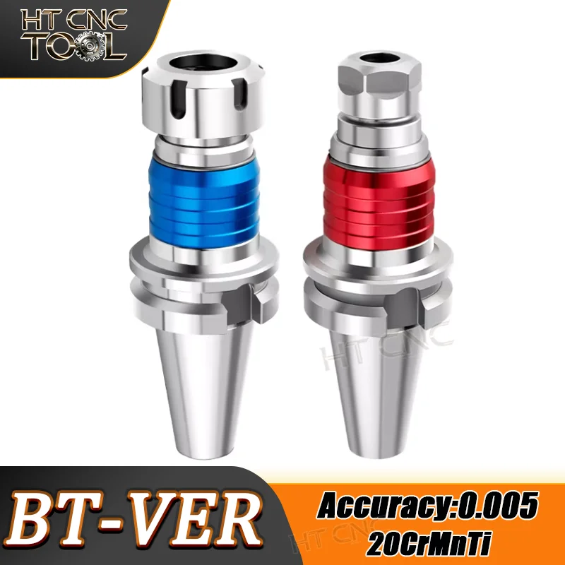 

Держатель инструмента BT30 BT40 BT50 VER, кронштейн для нарезания резьбы VER16 VER20 VER32 VER40, жесткий, с сквозным отверстием, подходит для цанг ERG и патронов ER