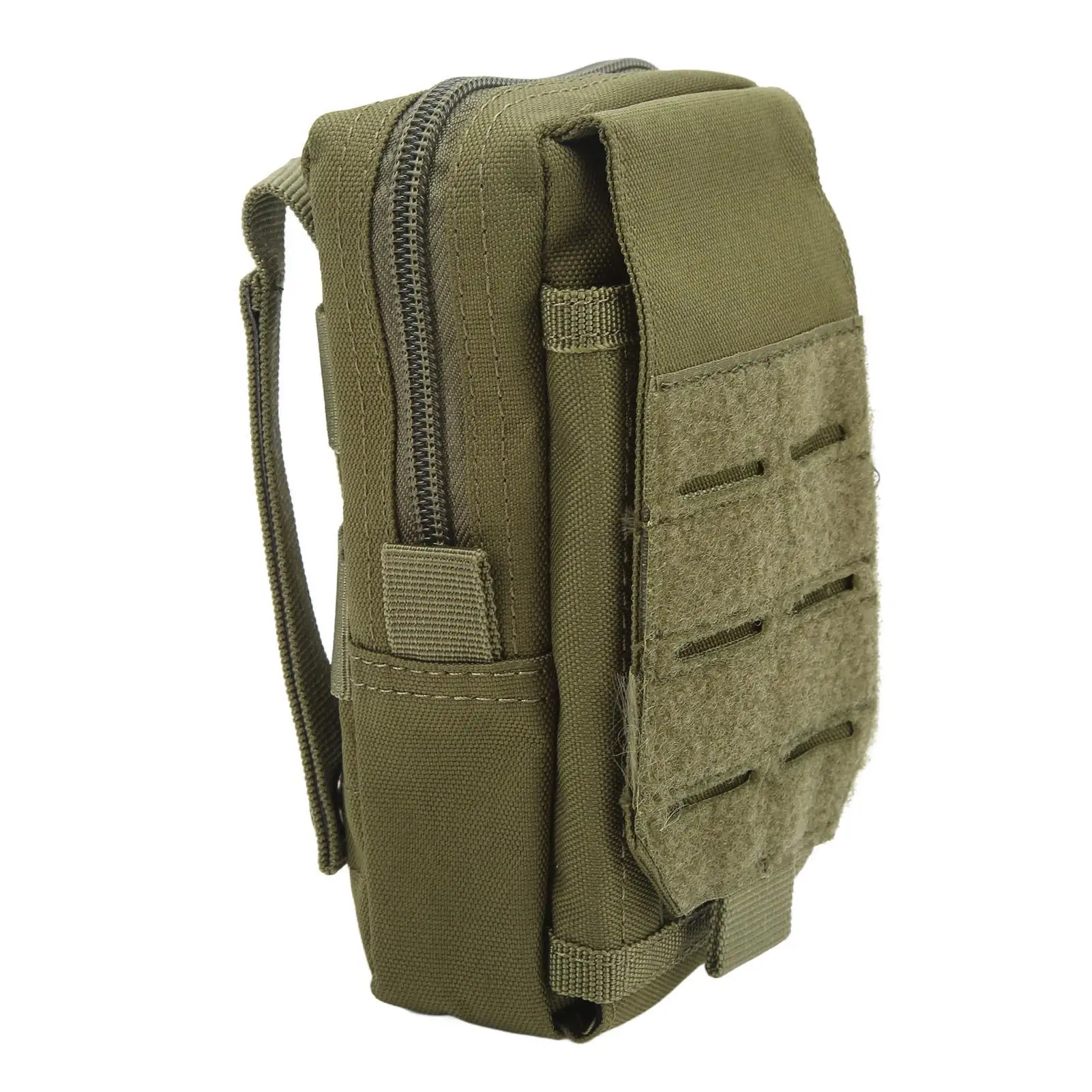 حقيبة خصر مولي بطبقة مزدوجة للتخييم في الهواء الطلق والصيد وحقيبة حزام السفر للرجال