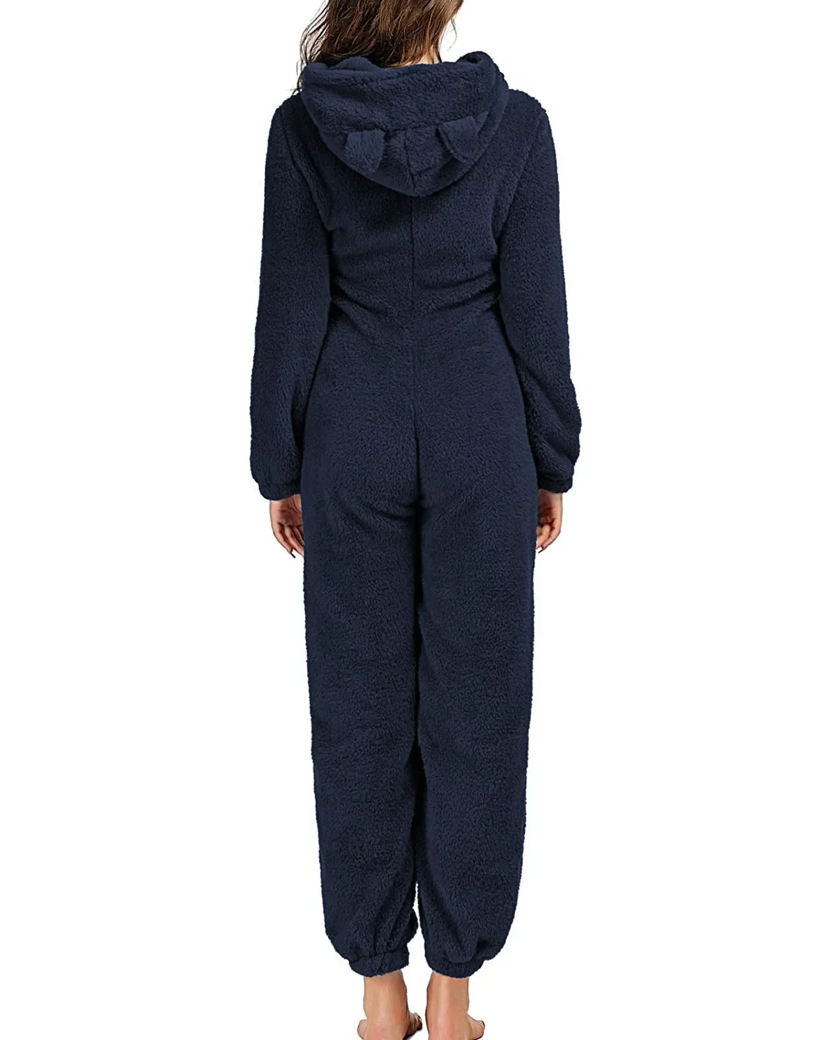 Mode Onesies Sourire Vêtements De Nuit Ensemble Plus La Taille Capuche Ensembles Pyjamas pour Femmes Adultes pour Hiver Chaud Pyjamas Femmes S-5XL