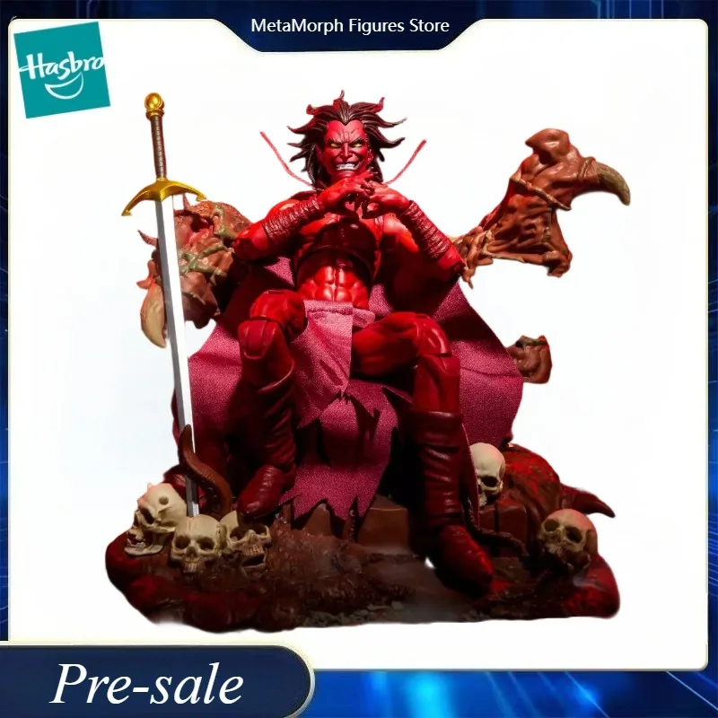 【Preventa】Figura Coleccionable Original de Hasbro, Serie Marvel Legends, Mephisto en el Trono del Infierno, Modelo ML