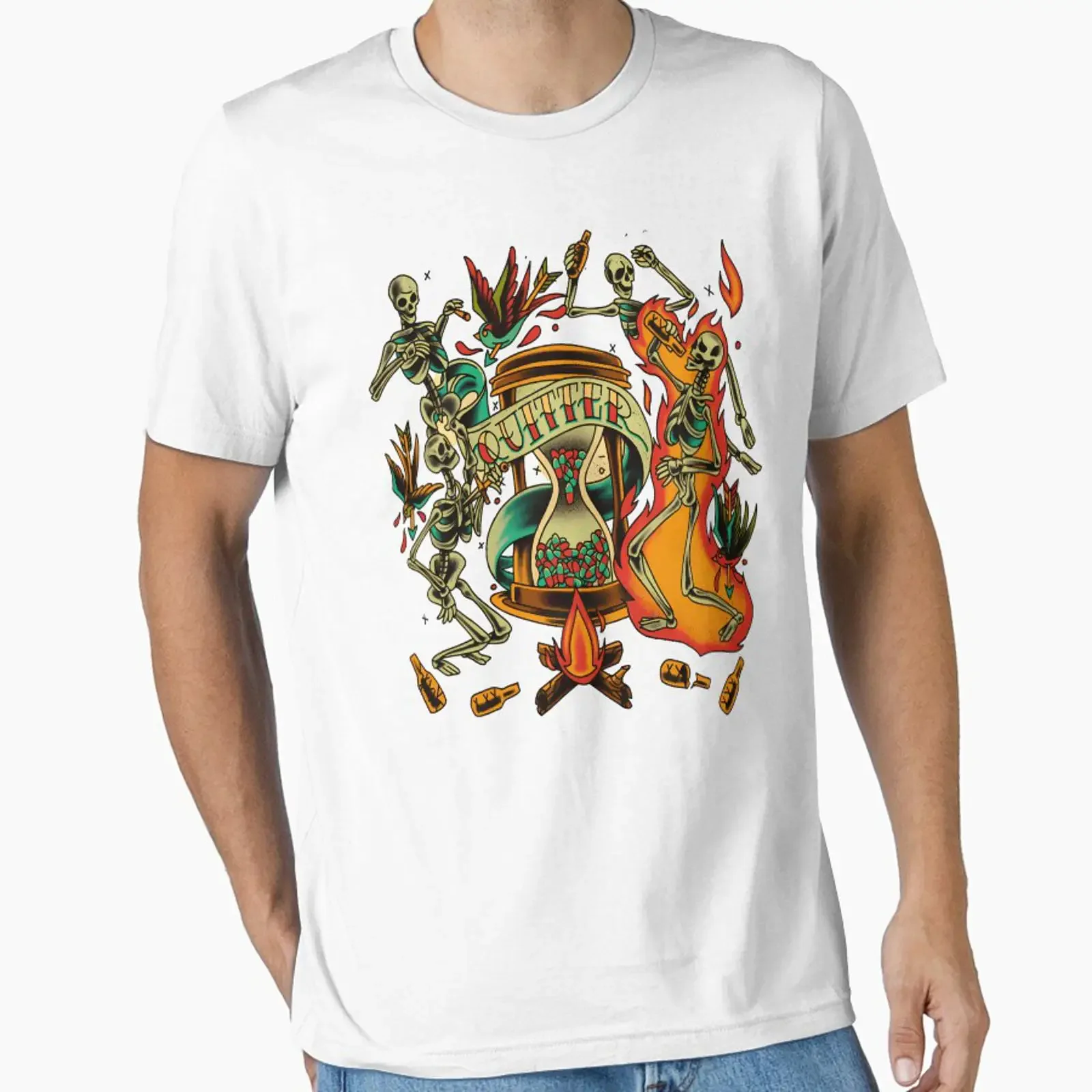 Cameron Whitcomb designed and sold by persephalette vintage Washed Soft Stretched homme graphic Breathable Unisex
