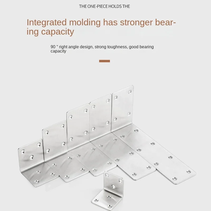 90 gradi in acciaio inox codice angolo triangolo dispositivo di fissaggio ad angolo retto angolo staffa in ferro rinforzo mobili armadio