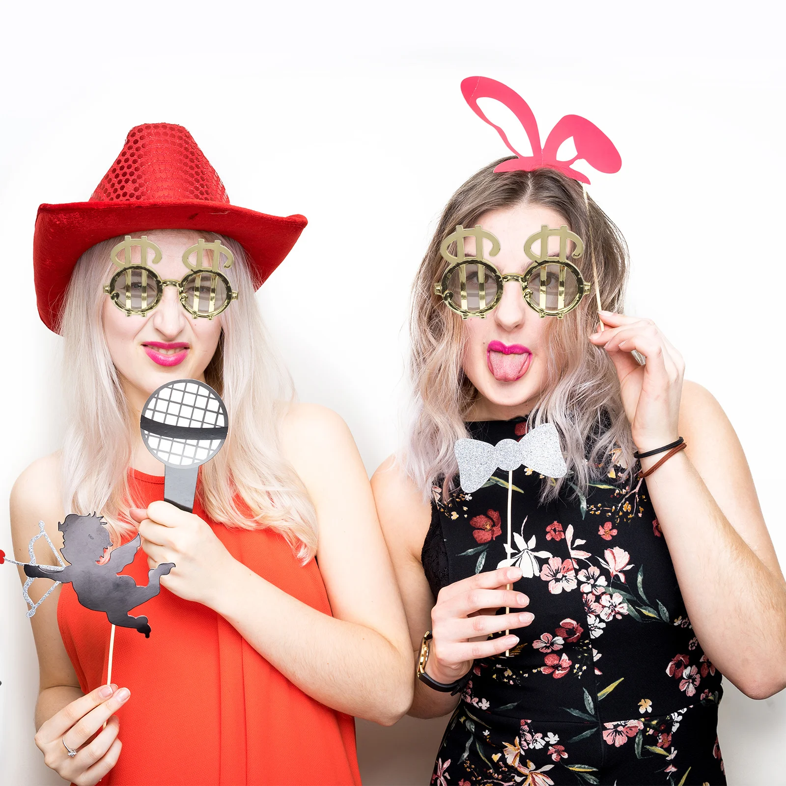 

3Pcs Dollar Shaped Glasses Funny Eyeglasses for Festival Party Carnival Costume Stage Show Props Dollar Shaped Glasses