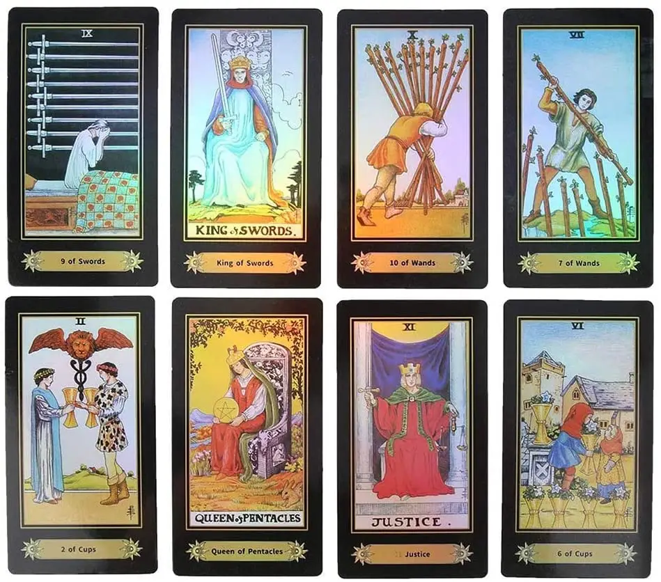 JIEF A.E. Waite Shining Tarot Cards