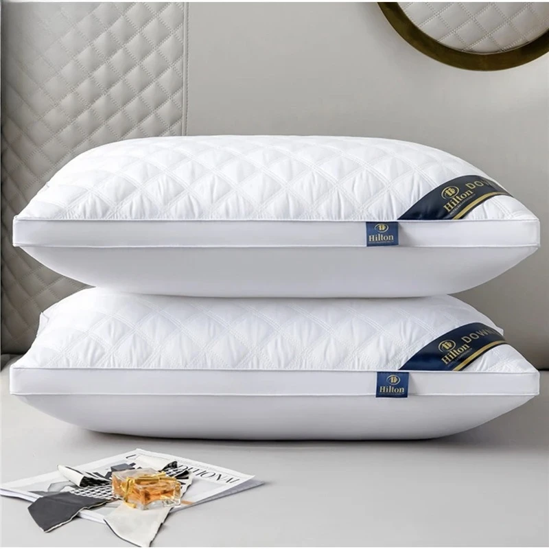 Adult Pillow Core, Comfortable and Soft, Suitable for Student Dormitories and Hotels, with Cervical Spine Protection Function