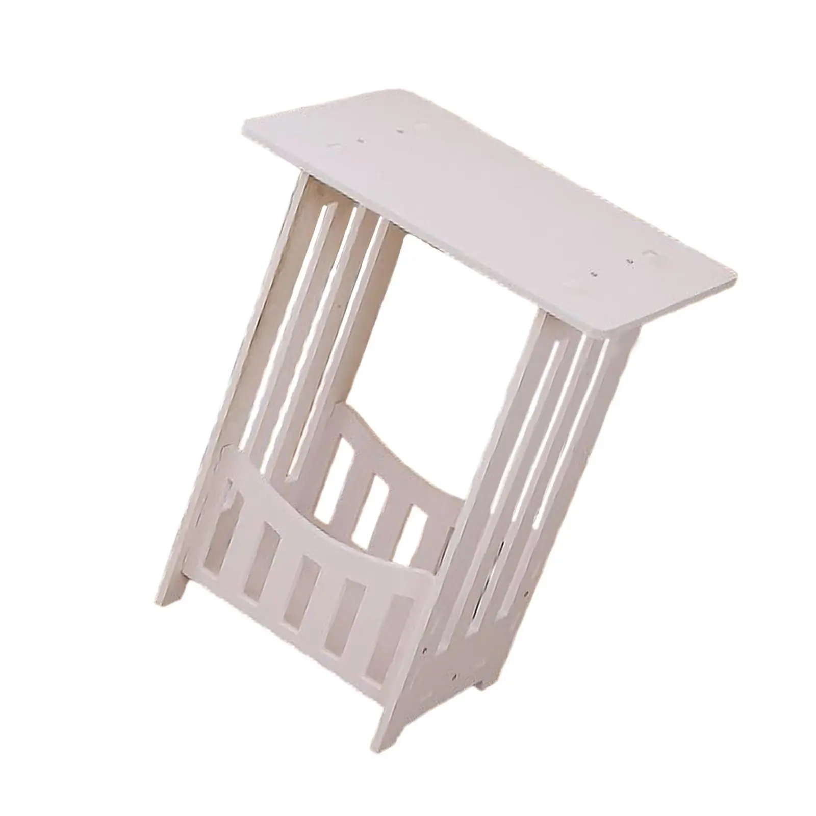Small Bedside Table Corner Table Portable Versatile Practical End Side Table for Hotel Cafe Hallway Lounge Room Balcony