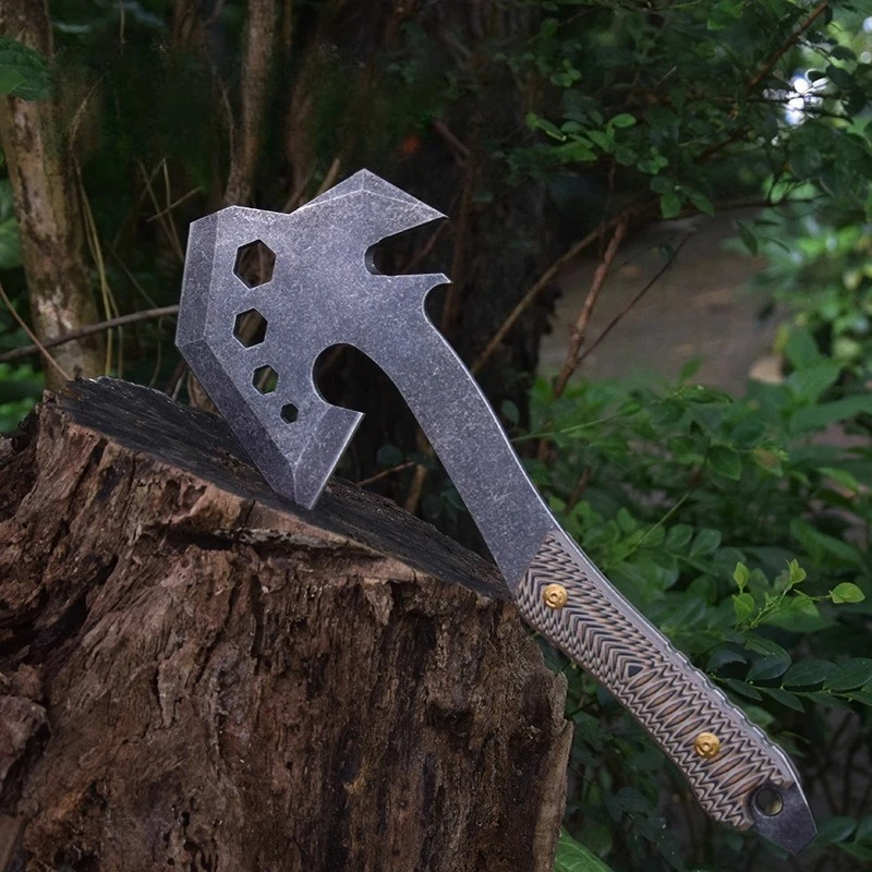 

Outdoor Camping Adventure Survival Engineer Axe Field Tools Tactical Axe Multi Functional Logging Defensive EDC Axe