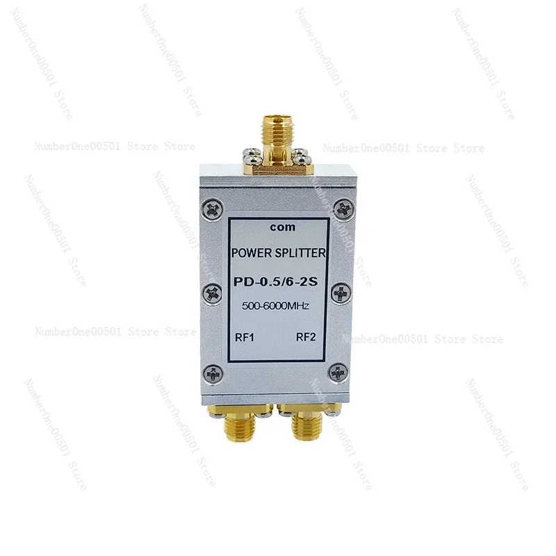 Power divider one point two SMA RF power divider 2.4 5.8Wifi combiner 0.5-6 G two power divider