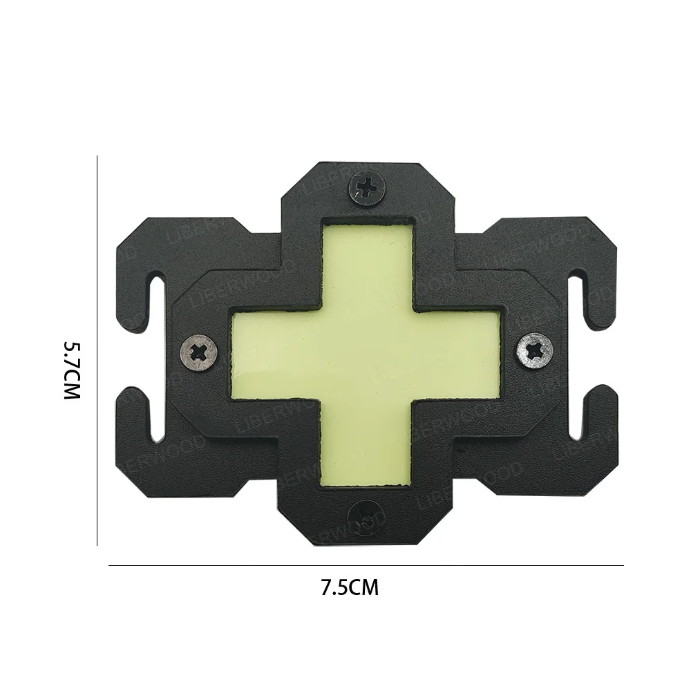 Molle EDC Identify Safety Outdoor Mark Strip Patch Umbrella Blood Type Nuclear Radiation Cat Eyes Tactical Equipment Accessorry