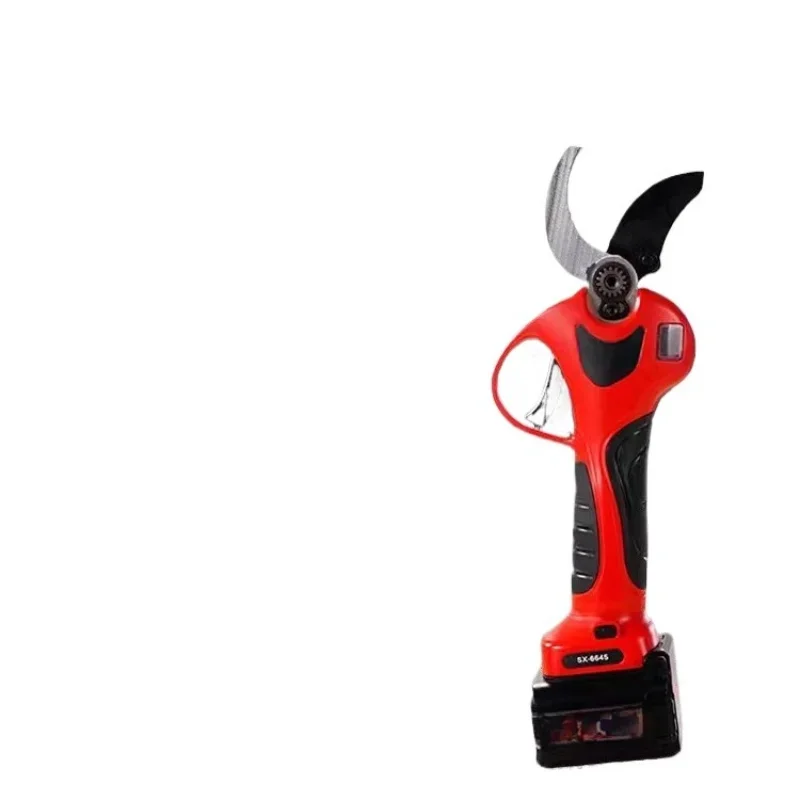 Großer Durchmesser 45 mm, neue kabellose Wiederaufladbare Schere für Gemüse und Obst, Fabrik, bürstenlose Digitalanzeige, Zweiglithi