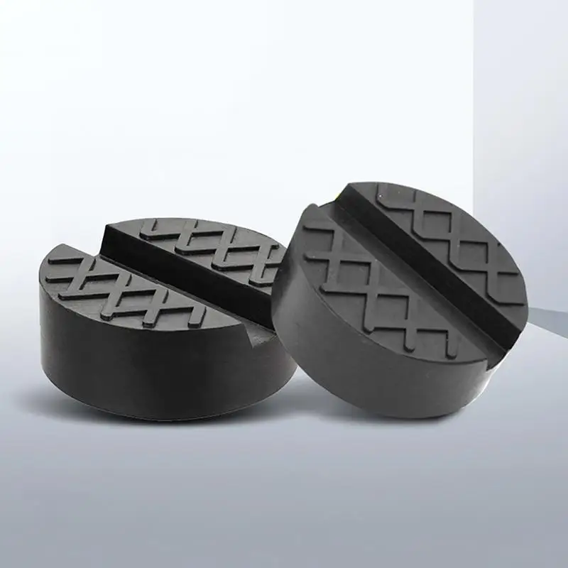 Universal Car Jack Rubber Pads  Jack Stand Adapter Pad High Strength Rubber for Multi Car Maintenance Garage Use
