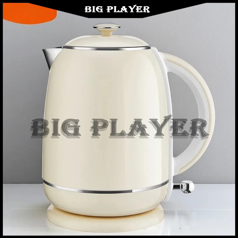

Electric Kettle 316 Stainless Steel 1.5L Anti-Scale Teapot Coffee Pot 1500W Water Boiler Auto-Off Home Appliances 220V