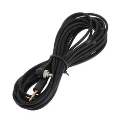 Y4QF 3.5mm Plug to Male Flash PC Sync Cord Cable Light Trigger for studio Photography