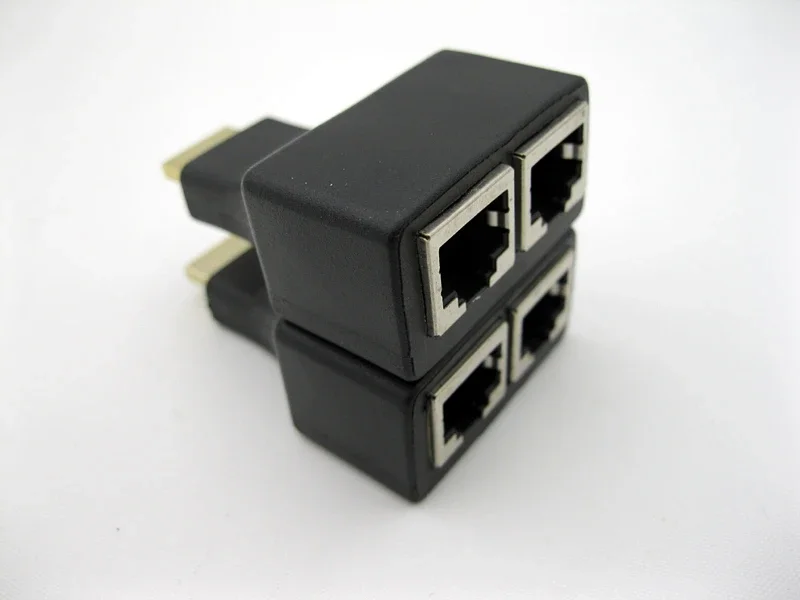 REDAMIGO 30 м HDMI-совместимый двойной RJ45 CAT5E CAT6 UTP LAN Ethernet-удлинитель Ретранслятор 1080P для HDTV HDPC PS3 STB
