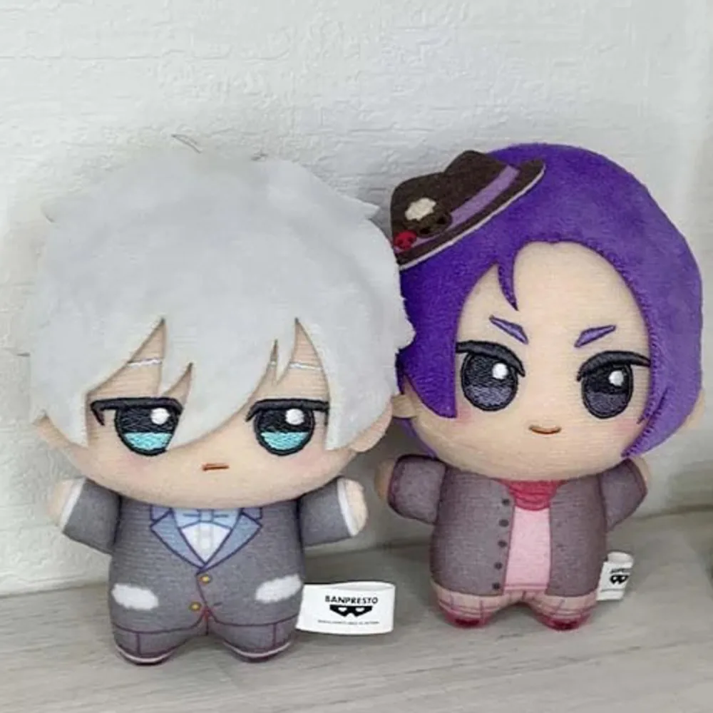 15cm Sanrio azul Kawaii Lock muñeco de peluche Nagi Seishiro Mikage Reo periférico de animé mochila encanto Anime Plushie colgante llavero