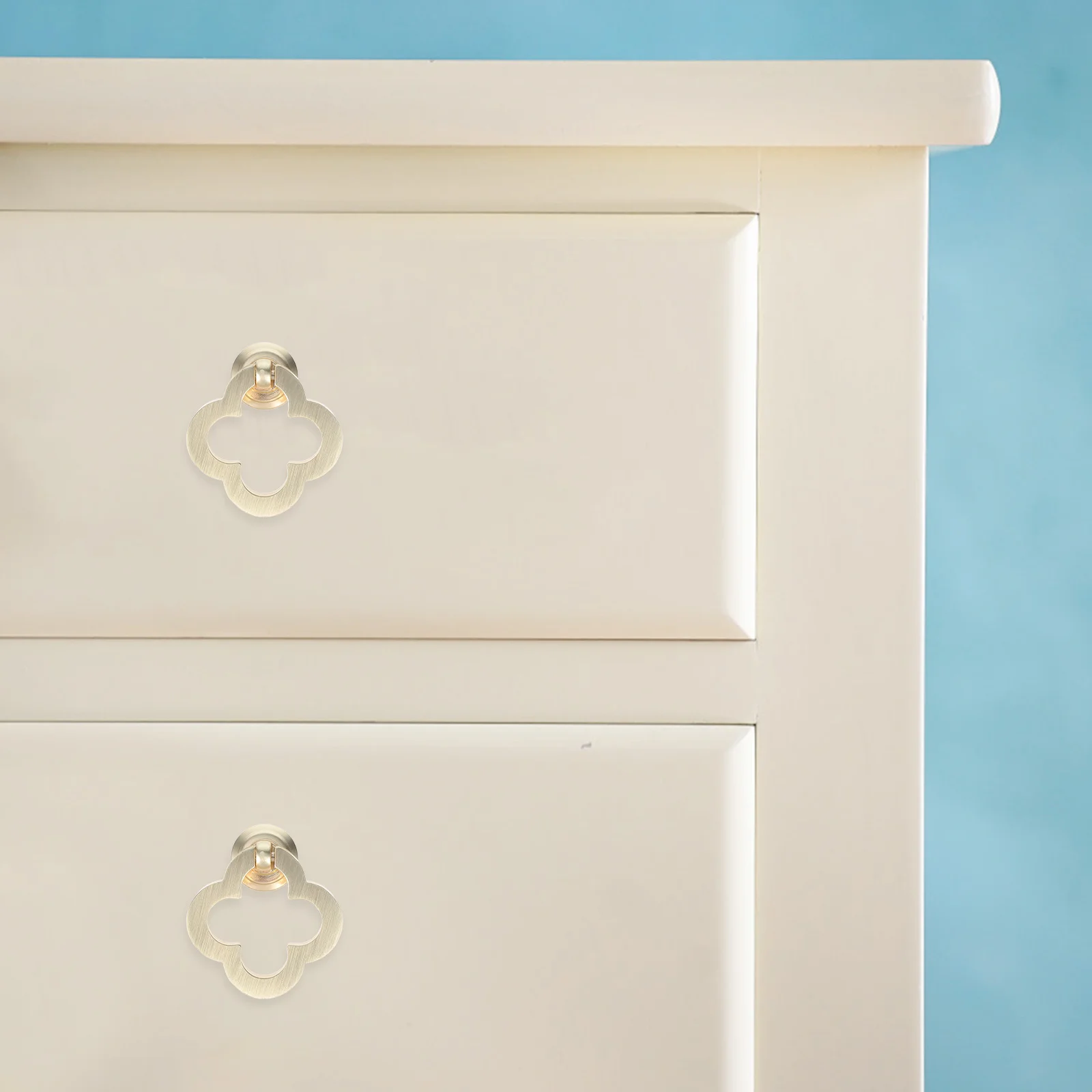 

8pcs Modern Drawer Pulls Zinc Alloy Single Hole Handle For Kitchen Cabinet Bedroom Furniture Replacement Decorative Dresser Knob