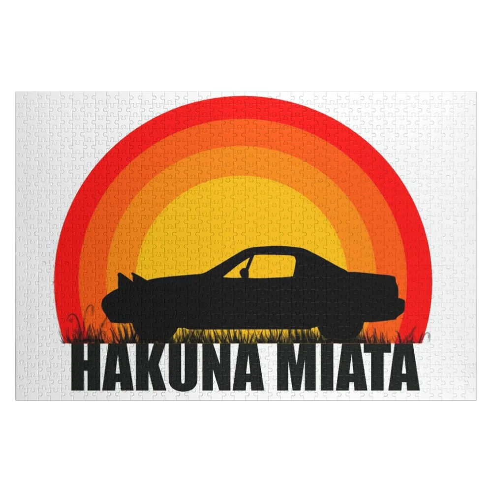 

Hakuna Miata Jigsaw Puzzle Jigsaw For Kids Customizable Child Gift Custom Name Wood Puzzle