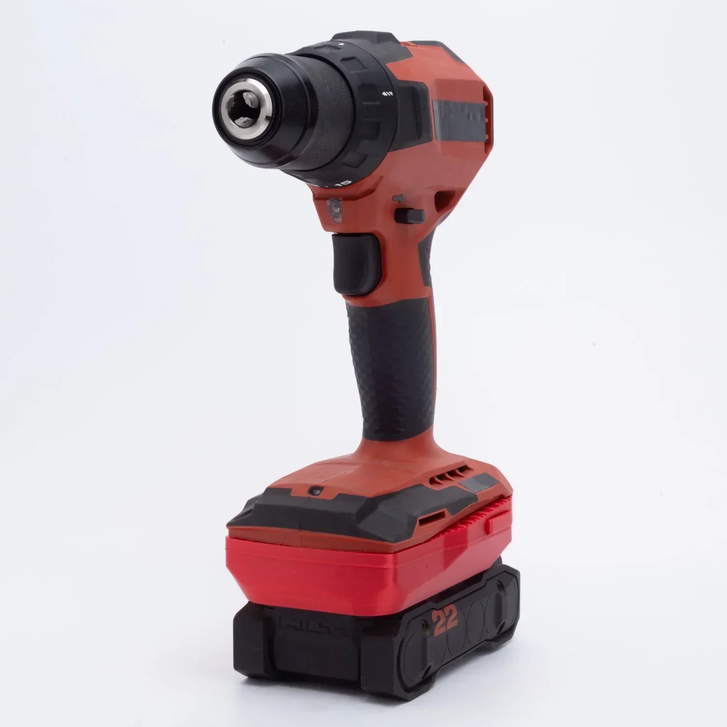 Imagem -02 - Bateria Conversor Adaptador para Hilti 22v Nuron B2255 Bateria de Lítio para Hilti B222.6 Li-ion Power Tool Acessórios