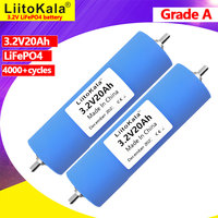 1-4PCS LiitoKala  3.2V 20Ah LiFePO4 Battery phosphate Cell for 4S 12V 24V RV Motorcycle Car motor Modification Inverter Grade A