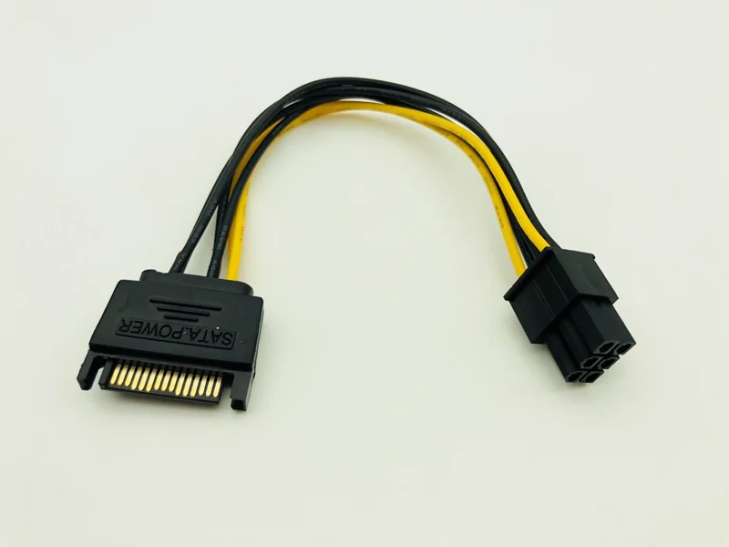 Mini PCIe PCI-E PCI Express Riser Card a PCIE Extender 16X SATA a 6 pines IDE Molex Cable de alimentación para minería BTC ETH Litecoin Miner