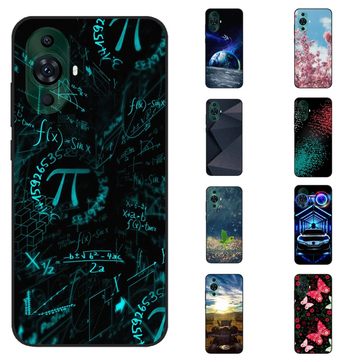 Pour Huawei nova 12s étui FOA-LX9 téléphone de luxe couverture arrière en silicone pour Huawei nova12s nova 12S étuis 6.7 "coque de protection Capas