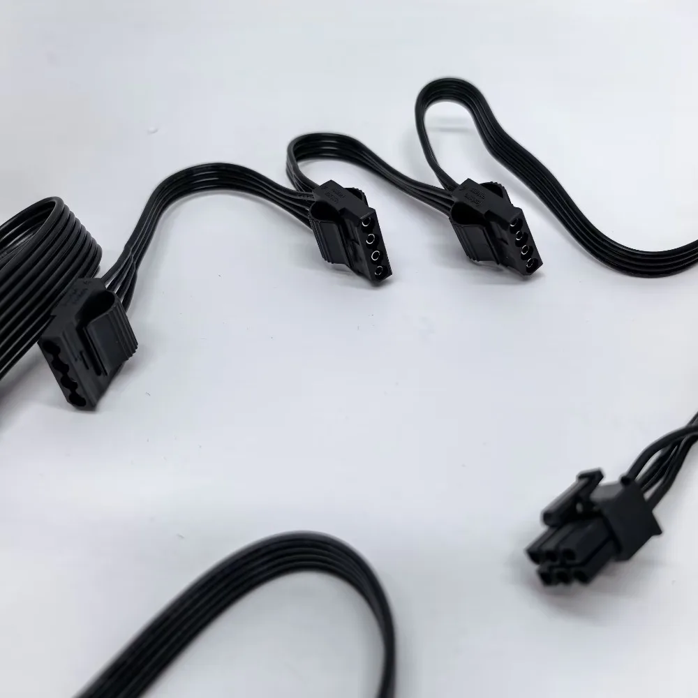 8/5Pin إلى GPU8(6 + 2)pin CPU8pin(4 + 4pin) كابل طاقة SATA IDE Molex لوحدة CoolerMaster MWE V2 650 وات 750 وات 850 1050 1250