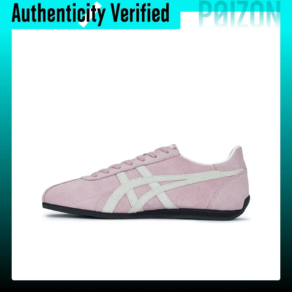 Onitsuka Tiger Runspark Split Cow Leather Casual Shoes Unisex Pink 1183C658-700
