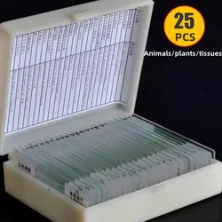 10/25/50pcs Microscope slides cell specimen Professional Biological Microscope biological experiments biopsy specimens