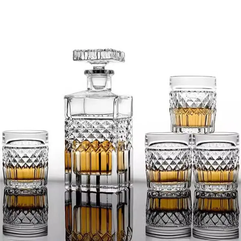 

Creative crystal glass Baijiu cup whisky XO foreign wine brandy spirits cup wine set
