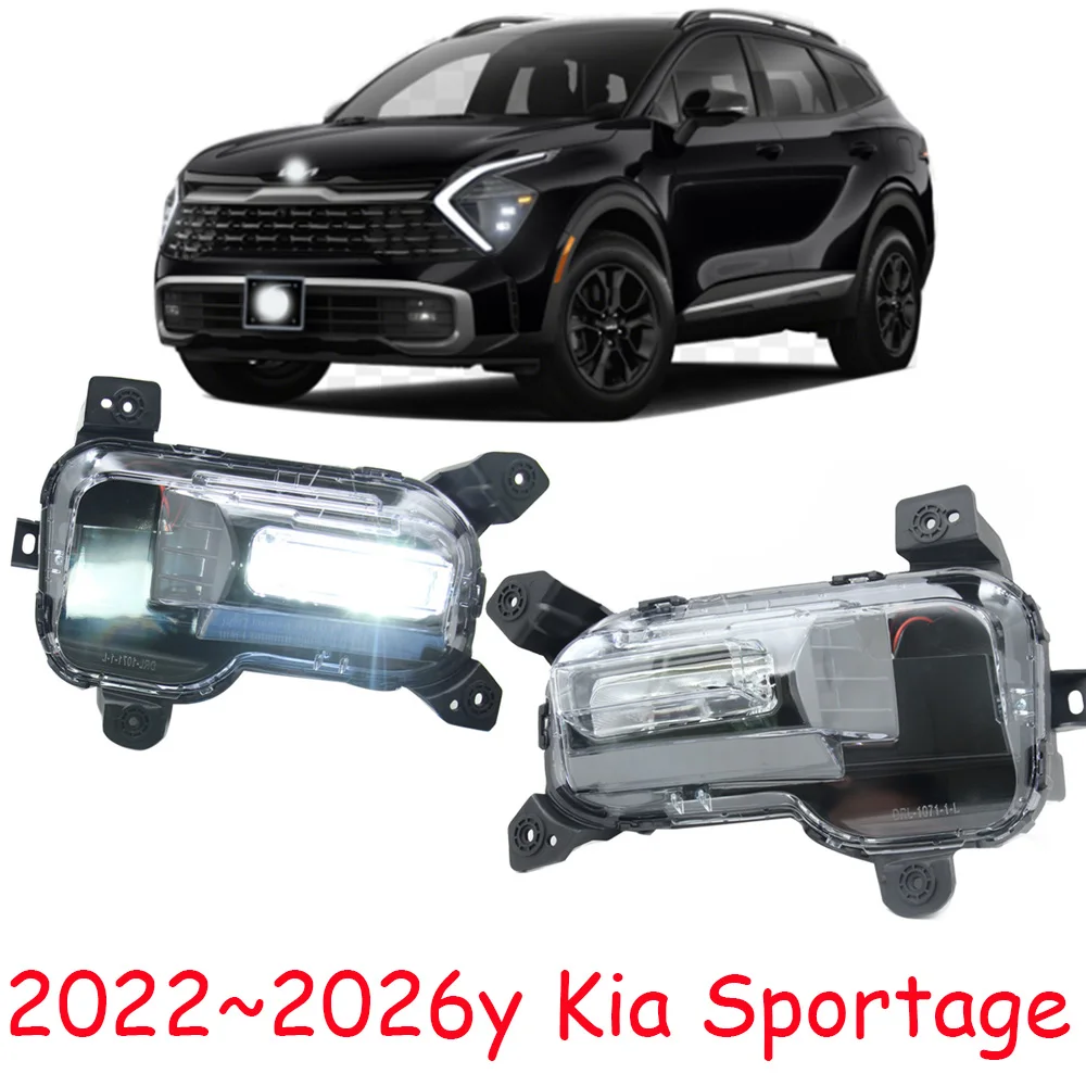 

car bumper headlamp for kia sportage daytime light 2022~2026y car accessories LED headlight for kia sportage fog light