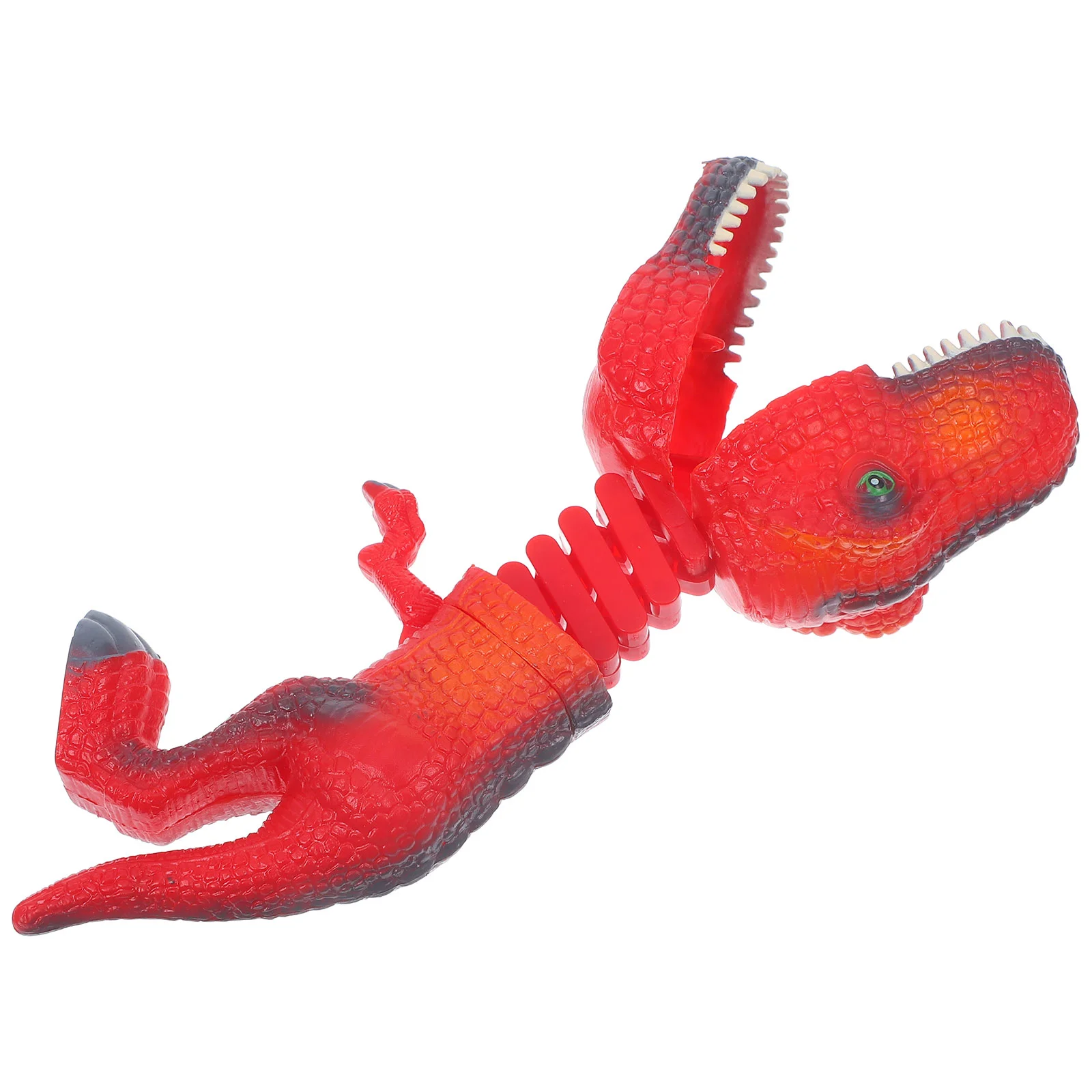 Tricky Toys Retractable Dinosaur Kids Animal-shaped Prank Prop Grabber Elastic Props