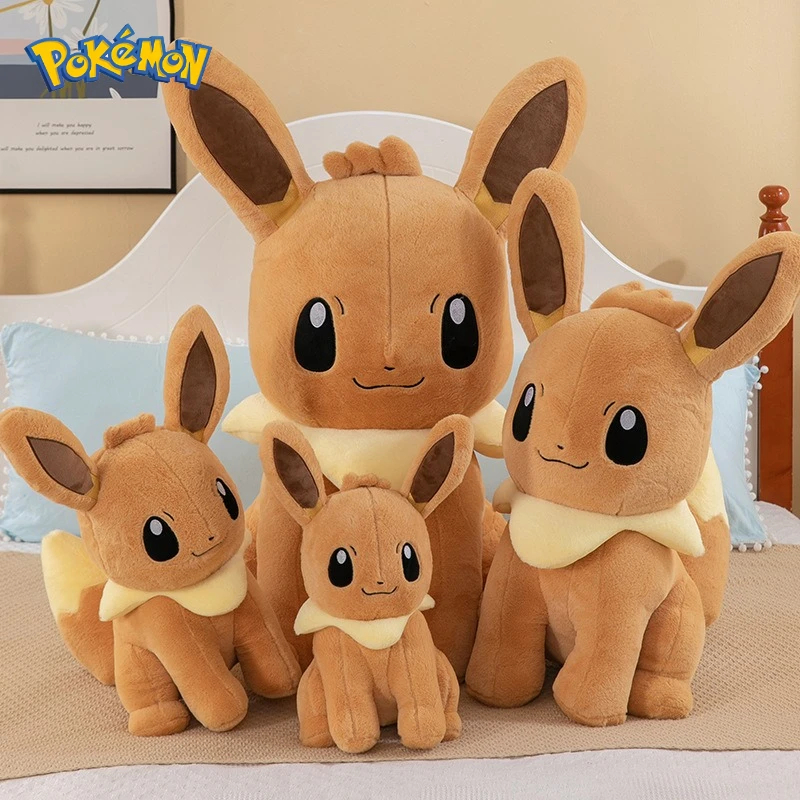 100CM Big Size Pokémon Eevee Knuffels Cartoon Anime Peluche Kawaii Comfortabele Zachte Pop Kussen Kinderspeelgoed Gift