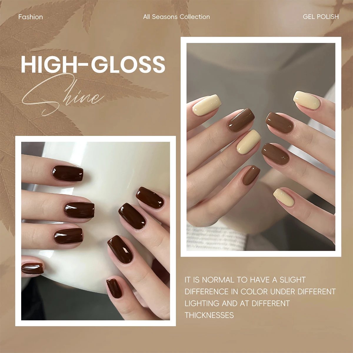 XEIJAYI 20-teiliges 15 ml hochglänzendes Gel-Nagellack-Set in mehreren Farben, Soak Off UV/LED, Formaldehyd und alkoholfrei, perfekt