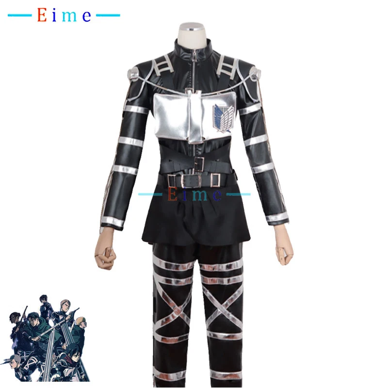 

Скаутский полк Эрен Микаса Косплей Костюм Хэллоуин Карнавальная Униформа Аниме Одежда Партии Костюм На Заказ