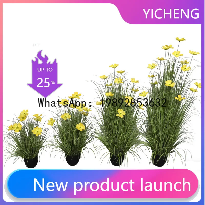 

Xl artificial gesang flower greenery - wedding photography, decorative events, fake flowers, potted plants (set of two)