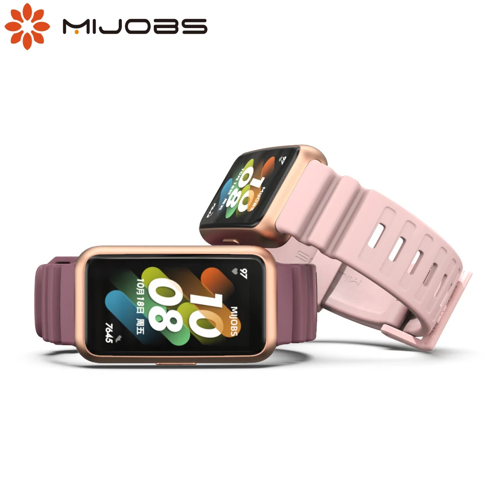 لهواوي باند 7 حزام سيليكون الأساور لهواوي باند 7 سوار ساعة ذكية اكسسوارات استبدال حزام الساعات Correa