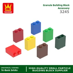 Wange 66Pcs/lot 3245 1x2x2 2Dots Building Block Moc Accessories Compatible with Brick Children Toys Gift Box