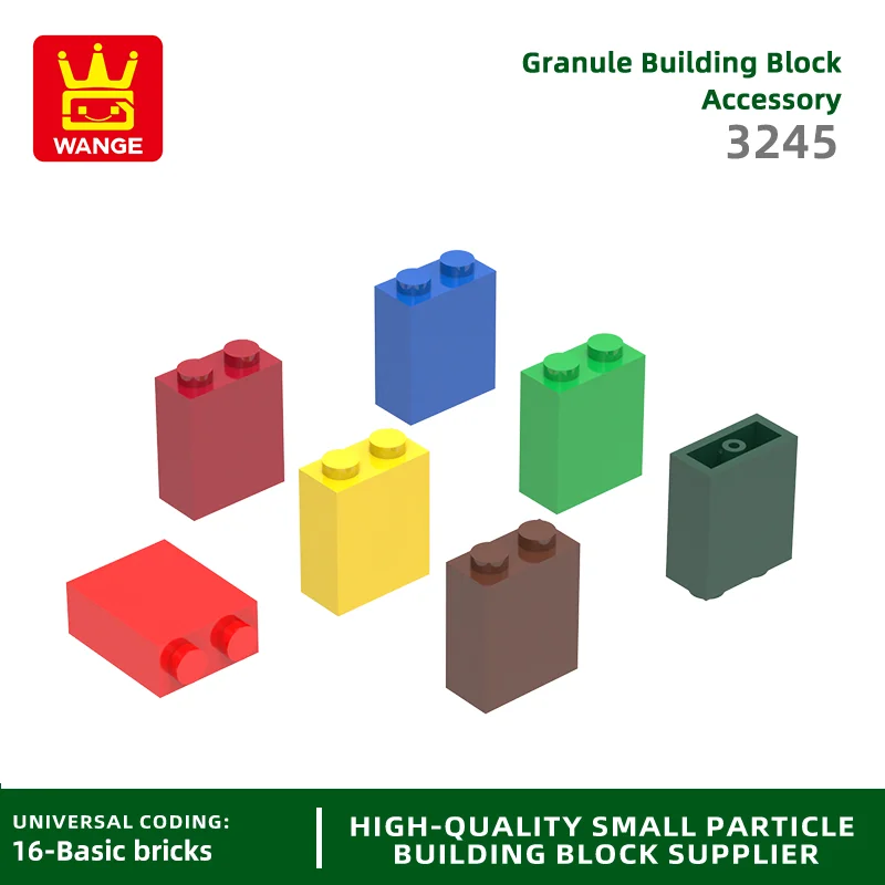 20 Pcs/lot 3245 Wall Panel Pillars Building Block Moc Color Accessories Compatible with Brick DIY Children's Toy Assembly Gift